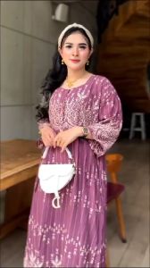 Daster Chibi Rayon Jumbo XXL Lengan 3/4 Trends LD 120 Busui Bumil Daster Terlaris