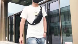 Business Leather Waist Bag Multifunctional Workout Traveling Running Crossbody Casual Wallets Waist Pack Phone Bag Man Chest Bag