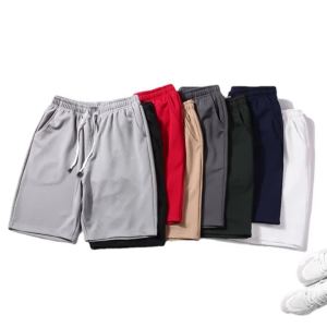 Nam Mùa Hè Quần Short Lưới Thoáng Khí Tập Gym Thể Hình Thường Lỏng Lẻo Quần Jogger Ngoài Trời Thể Dục Đi Biển Dài Thấm Hút Mồ Hôi Cho Nam L-4XL