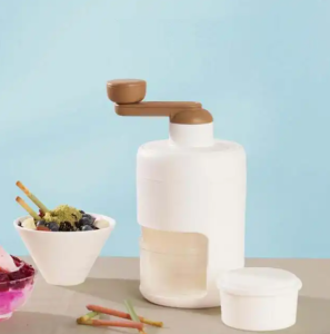 New Style Ice Block Shaved Ice Maker Snow Cone Ice Shaver Crusher Hand Operated Ice Shaving Machine Kitchen Gadgets Utensils Blade