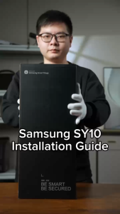 Samsung SY10 Smart Door Lock with Remote Operation Integration | Samsung Smart Things