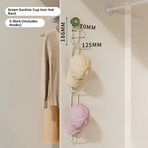 noooth | Suction Cup Hat Scarf Storage Hook