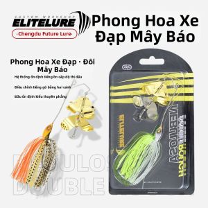 ELITELURE | Mồi câu thiết kế cánh gió báo đốm đôi