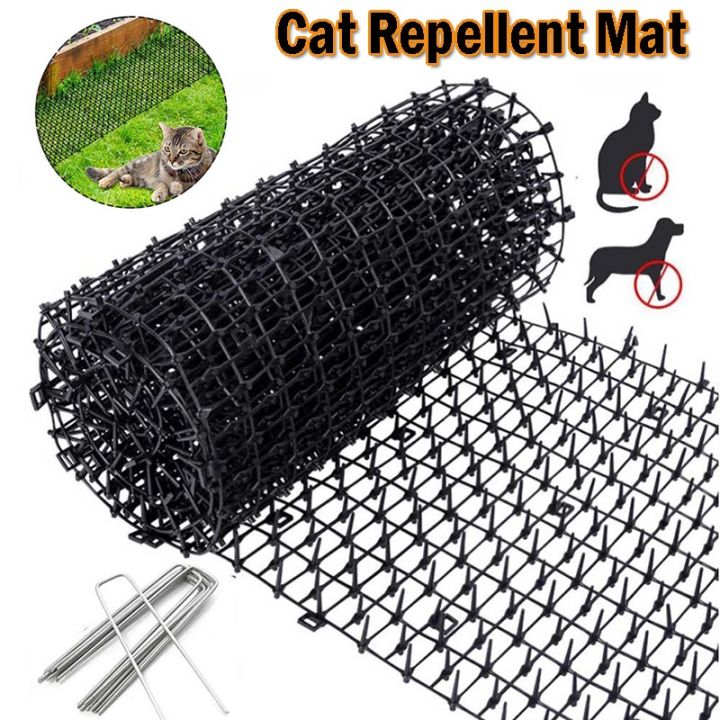 Cat Scat Mat Deterrent Repellent Mats Garden Prickle Strip AntiDigging
