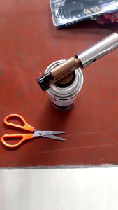 BERGARANSI Firetric Kepala Gas Butane Jet Torch las kaleng bakar sate bbq Flame Gun - TQ-803