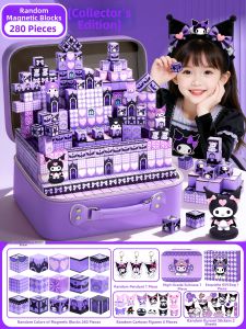 ALLofmini | Educational Magnetic Building Blocks Toy for Girls 3-6 Years