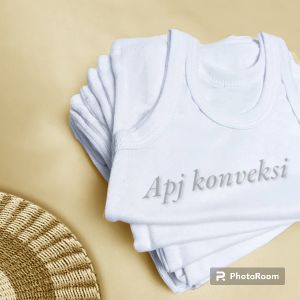 singlet anak remaja premium cotton 3 pcs