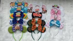 Herocross | Disney Toy Story Ear Headband for Adults Mickey Mouse Ears Hairbands Women Alien Hair Accessories Girls Buzz Lightyear Headwear