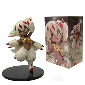 Bandai | Made in Abyss: The Golden City of the Scorching Sun Anime Figure Faputa/Nanachi Action Model Figurine PVC Collection Toys Gift