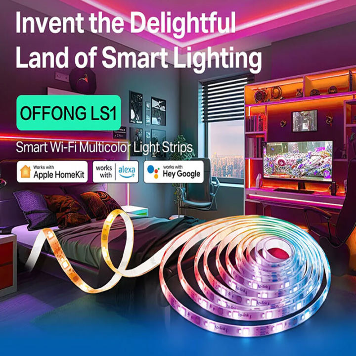 led strip how to set up lights with google home