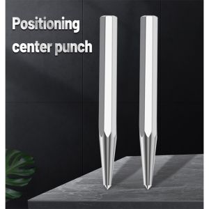 Octagonal Center Punch Locator Fitter Chisel Punch Metal Drilling Mark Cone Punch High Hardness Punching Positioning Punch