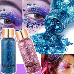 Bộ Trang Điểm Lấp Lánh Cho Mặt Và Cơ Thể 2 Món Kèm Cọ Phấn Mắt Trang Trí Móng Tay Ánh Kim Lấp Lánh Hiệu Ứng Ánh Sáng Bộ Dụng Cụ Trang Điểm Cho Lễ Hội Tiệc Tùng