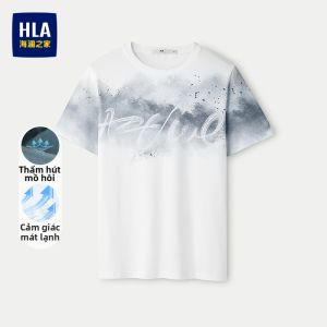 HLA | Áo Thun In Hình Hút Ẩm Cho Nam