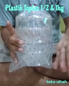 Plastik OPP Untuk Bungkus Toples Kue Kering / Kuker Ukuran 250gr dan 500gr (1/2kg atau 1kg)