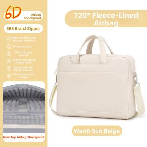 QINNXER | Airbag Protection Laptop Bag 15.6 Inch