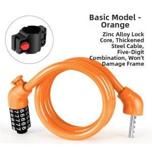 Anti-Theft Bicycle Password Lock