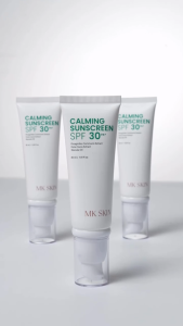 MK Skin Calming Sunscreen SPF 30 PA+ dengan Tekstur Water-Based Gel