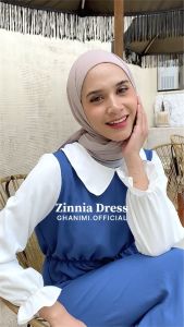 Ghanimi - Zinnia Dress / Casual Dress Polos Kerah Flat Collar Dress Korea Style