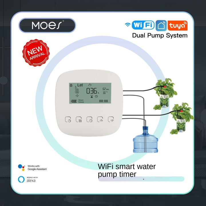 WiFi Tuya Smart Watering Machine Automatic Micro-drip Irrigation System ...