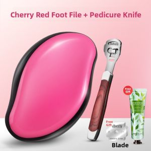BAKULI | Dead Skin Remover Foot Tool Callus Remover Japanese Nano Glass Foot Scrubber