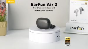 EarFun Air 2 - Black - Hi-Res LDAC budget TWS dengan dukungan aplikasi