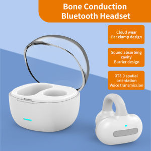 Yueer Bone Conduction Bluetooth Headset Directional Voice Transmission HD Call Cloud Wear Ear Clamp Waterproof Headphone