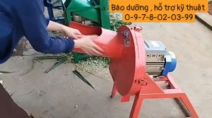 Máy băm chuôí mịn nguyên cây động cơ toàn phát