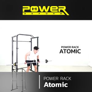 [ผ่อน 0 % 10เดือน] TO FIT TO FIRM พาวเวอร์แร็ค รุ่น ATOMIC Power Rack ชั้นวางบาร์เบล Squat Rack Barbell Rack ที่วางบาร์เบล