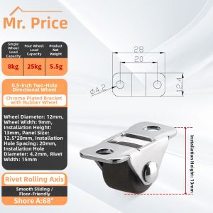 FANGXIANSHENG | Heavy Duty Load Moving Casters Wheels