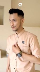 KOKO COUPLE AYAH DAN ANAK KOKO PRIA KERAH SANGHAI PENDEK TOYOBO TOJIRO IMPOR JAPAN