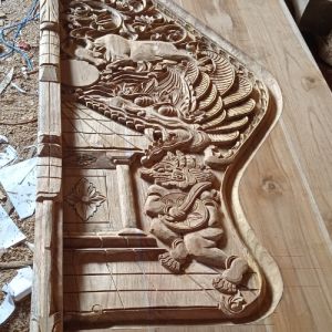 Pintu Gebyok Motif Baru Wayang Kelir