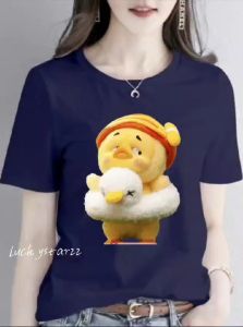 KAOS UPSET DUCK IMUT/TERBARU/ATASAN ONECK COTTON COMBED WANITA