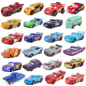 Takara Tomy | Cars Toy Pixar Cars Toy Lightning McQueen Jackson Storm Mater Sally Sheriff 1:55 Diecast Model Car Toy Children Birthday Gift