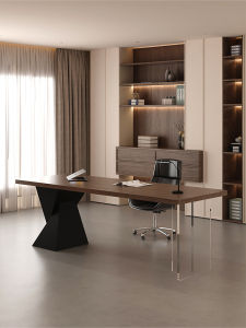 Italian Minimalist Luxury Acrylic Desk