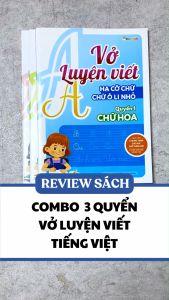 Sách - Combo Vở Luyện Viết Hạ Cỡ Chữ Chữ Ô Li Nhỏ - Vần Chữ Hoa Chữ Thường (Bộ 3 Cuốn) - MEGA - Newshop
