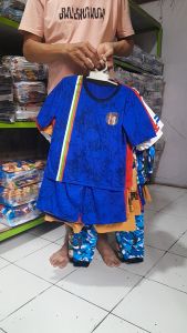 Double L setelan anak laki-laki dan perempuan umur 1-10 tahun / baju anak-anak laki-laki
