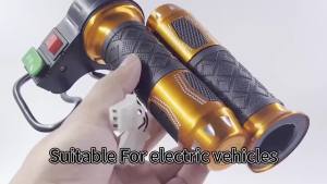 Electric Bicycle/Scooter Throttle Accelerator Rolling Handle Aluminum Alloy High/Medium/Low/Forward Reverse Twist Throttle Parts