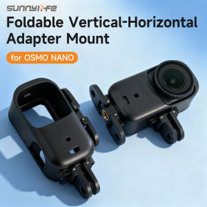 Foldable Protective Frame For DJI Osmo NANO Horizontal/Vertical Bracket Quick Release Expansion Cage Holder For DJI Osmo NANO