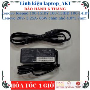 [Sạc zin]Sạc Laptop Lenovo Idepad 100-15IBY 100-15IBD 100-14IBY Lenovo 20V- 3.25A- 65W chân nhỏ 4.0*1.7mm
