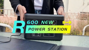 UNA Solar Generator Power Station 1188000MAH 1000W with Car Charging Function Fast Charge Power Banks Laptop Phone Fan Outdoor Camping Home Emergency