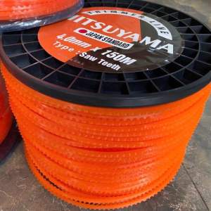 Cước Cắt Cỏ Gai Vuông Nhật Bản MITSUYAMA 150 Mét Cước