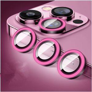 Luminous Ceramic Camera Protector Film For iPhone 17 16 13 12 11 14 15 Pro Max Plus 13 Mini Lens Ring Tempered Glass Glowing Cap