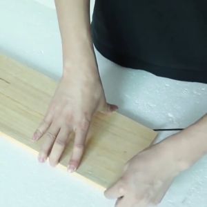 Ambalan Besi Kayu Slim Isi 4 Susun Rak Besi Kayu Minimalis Modern