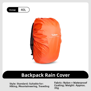 MONLEYTA | Waterproof Backpack Cover Full Wrap Double Shoulder Outdoor Hiking Cycling Camping Dust Mud Bag For Mountain Climbing Bookbag