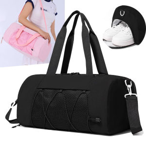 Travel Bag Gym Fitness Womens Shoulder Bag Yoga Outdoor Sports Swimming Training Daypack Tote Dry Wet Short Trip Men Handbags