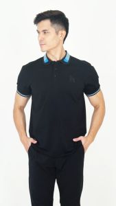 Forest Premium Weight Cotton Stretchable Polo T Shirt Men Slim Fit Collar Tee | Baju T Shirt Lelaki - 621362