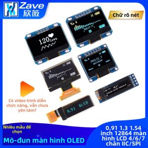 ZAVE | Mô-đun Hiển Thị OLED Giao Tiếp SPI/I2C