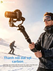 Minifocus | Ống Gắn Mở Rộng Sợi Carbon 59CM