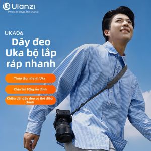 Bộ dây đeo vai máy ảnh Ulanzi UKA06 tháo nhanh chống rơi cho chụp ảnh và quay phim