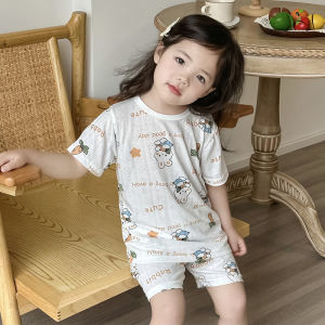 Summer Cool Bamboo Fiber Kids Sleepwear